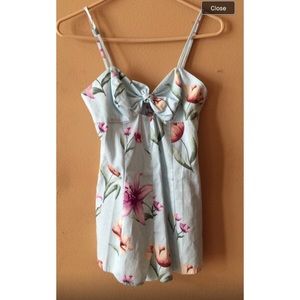 Forever 21 Floral Romper